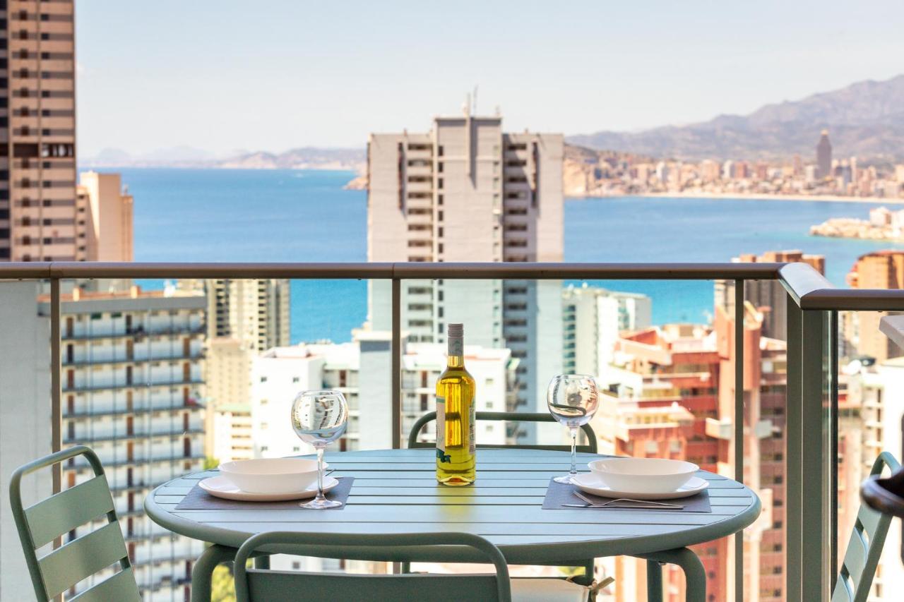 Skyline 11 Sunny Balcony With Stunning Sea Views Lägenhet Benidorm Exteriör bild