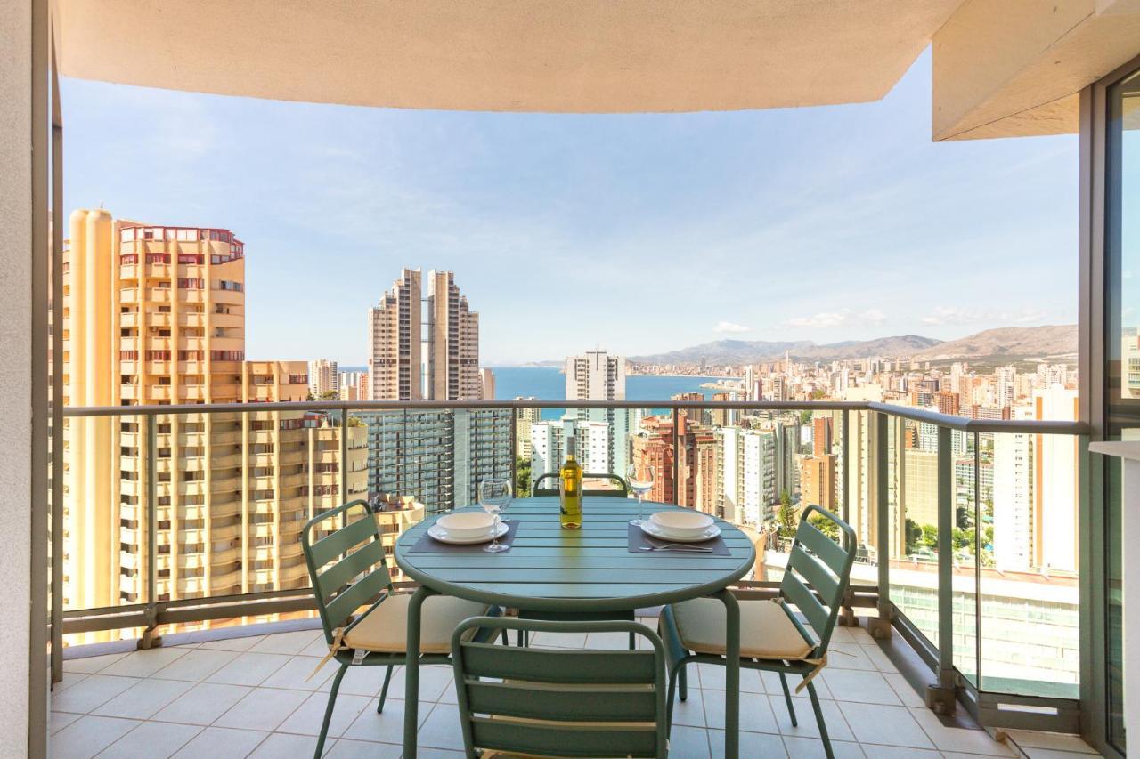 Skyline 11 Sunny Balcony With Stunning Sea Views Lägenhet Benidorm Exteriör bild