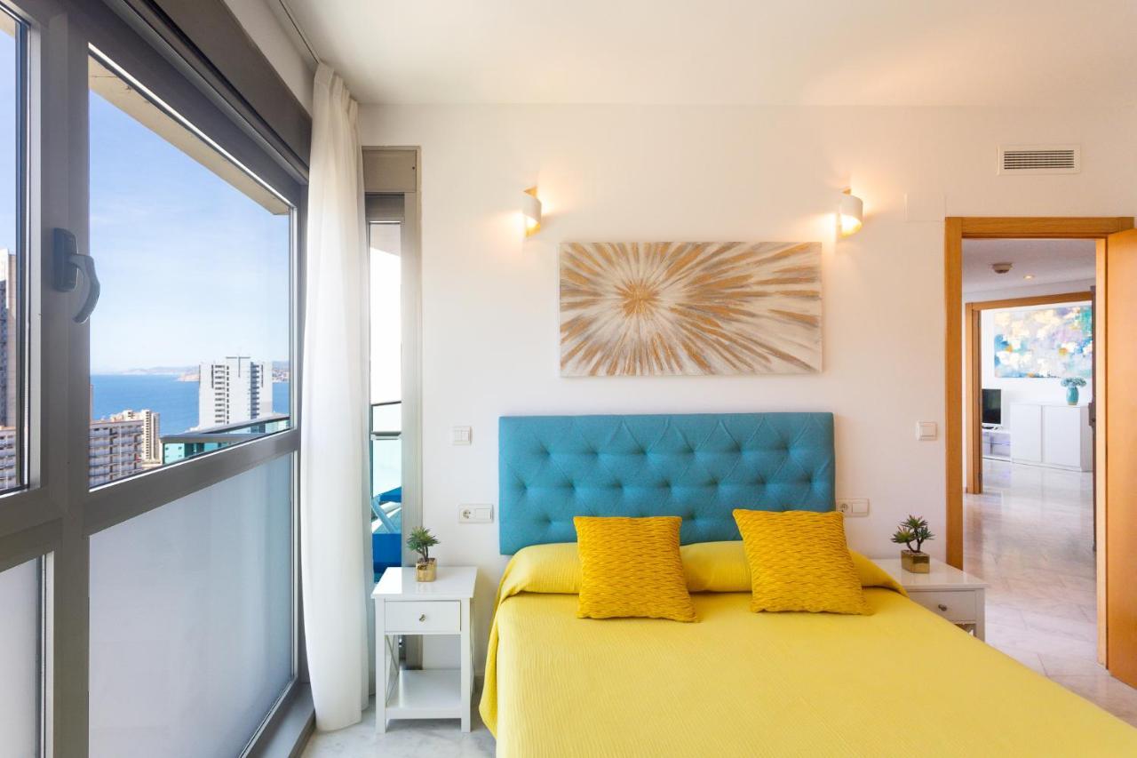 Skyline 11 Sunny Balcony With Stunning Sea Views Lägenhet Benidorm Exteriör bild