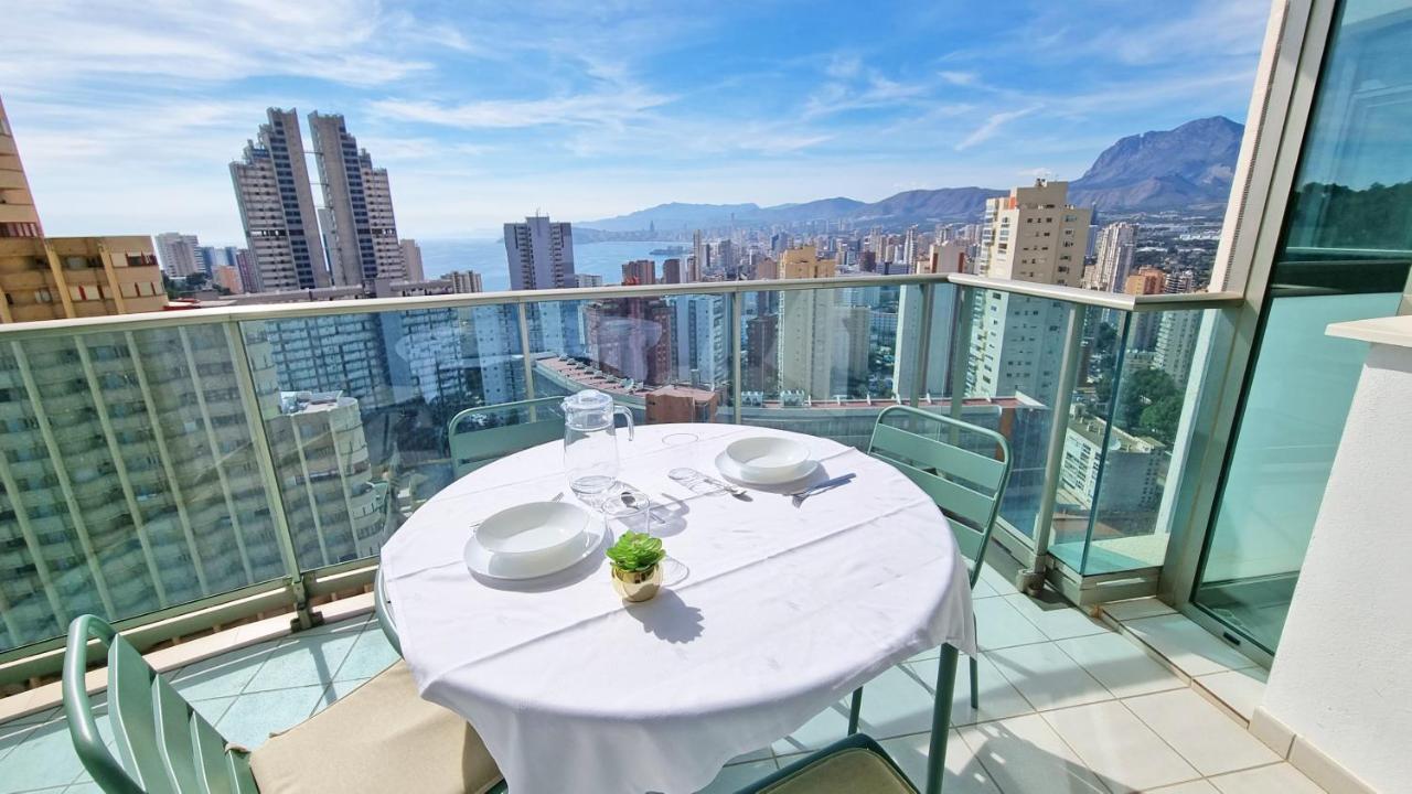 Skyline 11 Sunny Balcony With Stunning Sea Views Lägenhet Benidorm Exteriör bild