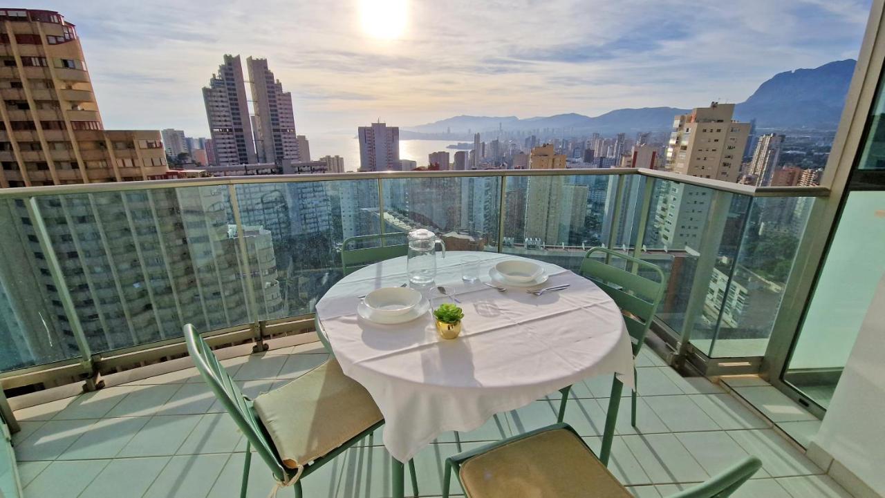 Skyline 11 Sunny Balcony With Stunning Sea Views Lägenhet Benidorm Exteriör bild